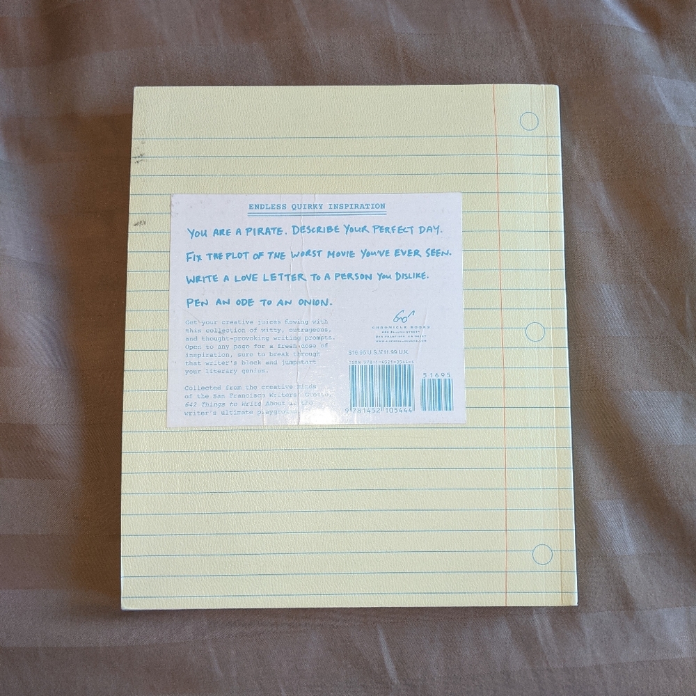 642 Things to write about - Picture 2 of 3